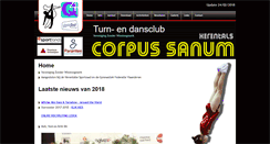 Desktop Screenshot of corpussanumherentals.be