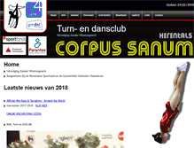 Tablet Screenshot of corpussanumherentals.be